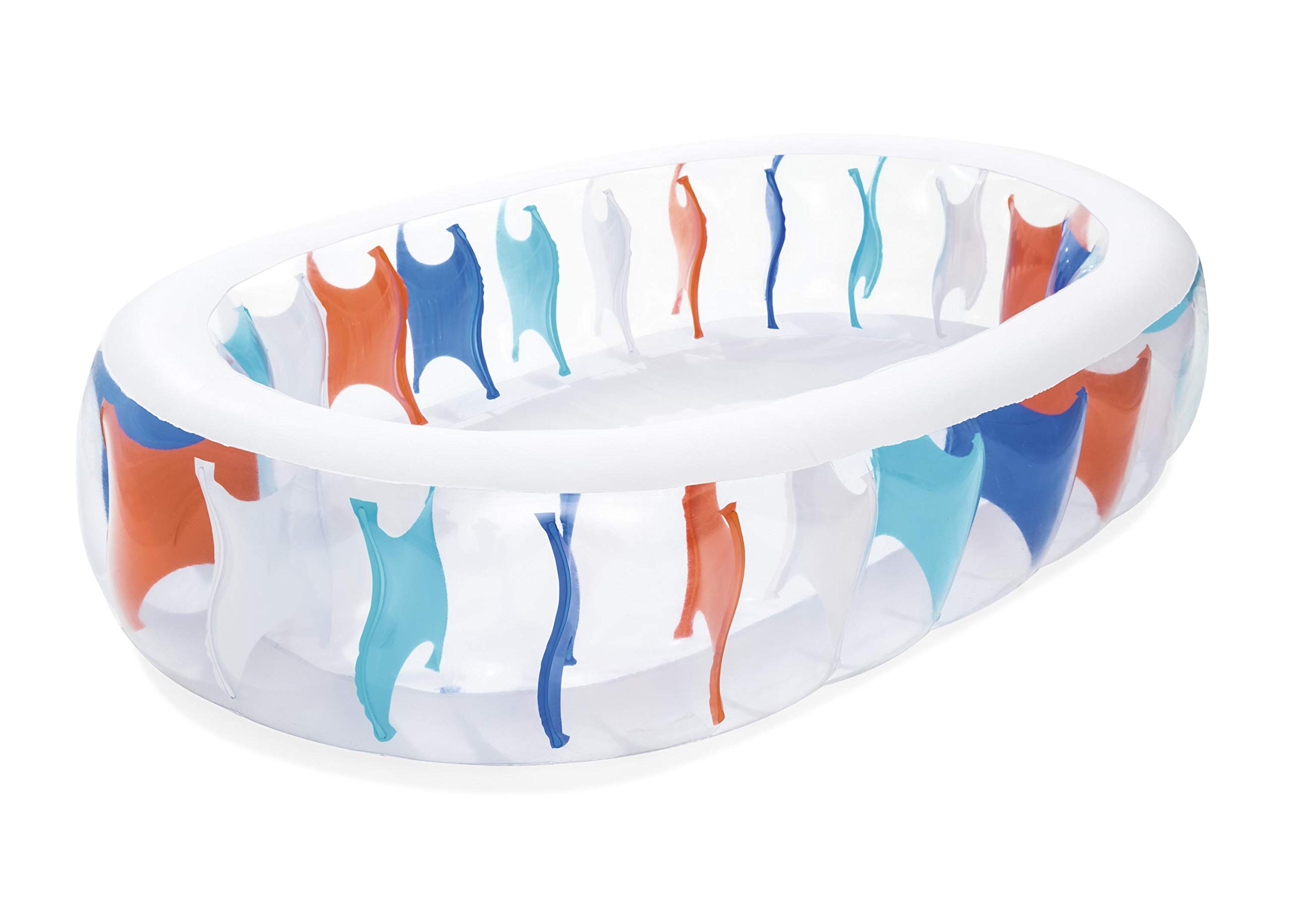 Bestway Elliptic Inflatable Play Pool, Multicolor, M