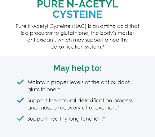 Miniatura 5 de Rootcology por Dr. Izabella Wentz  N-acetil cisteína pura  (NAC) 900mg  120 cápsulas