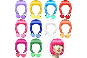 Glimmering Bachelorette Bash Wigs and Shades