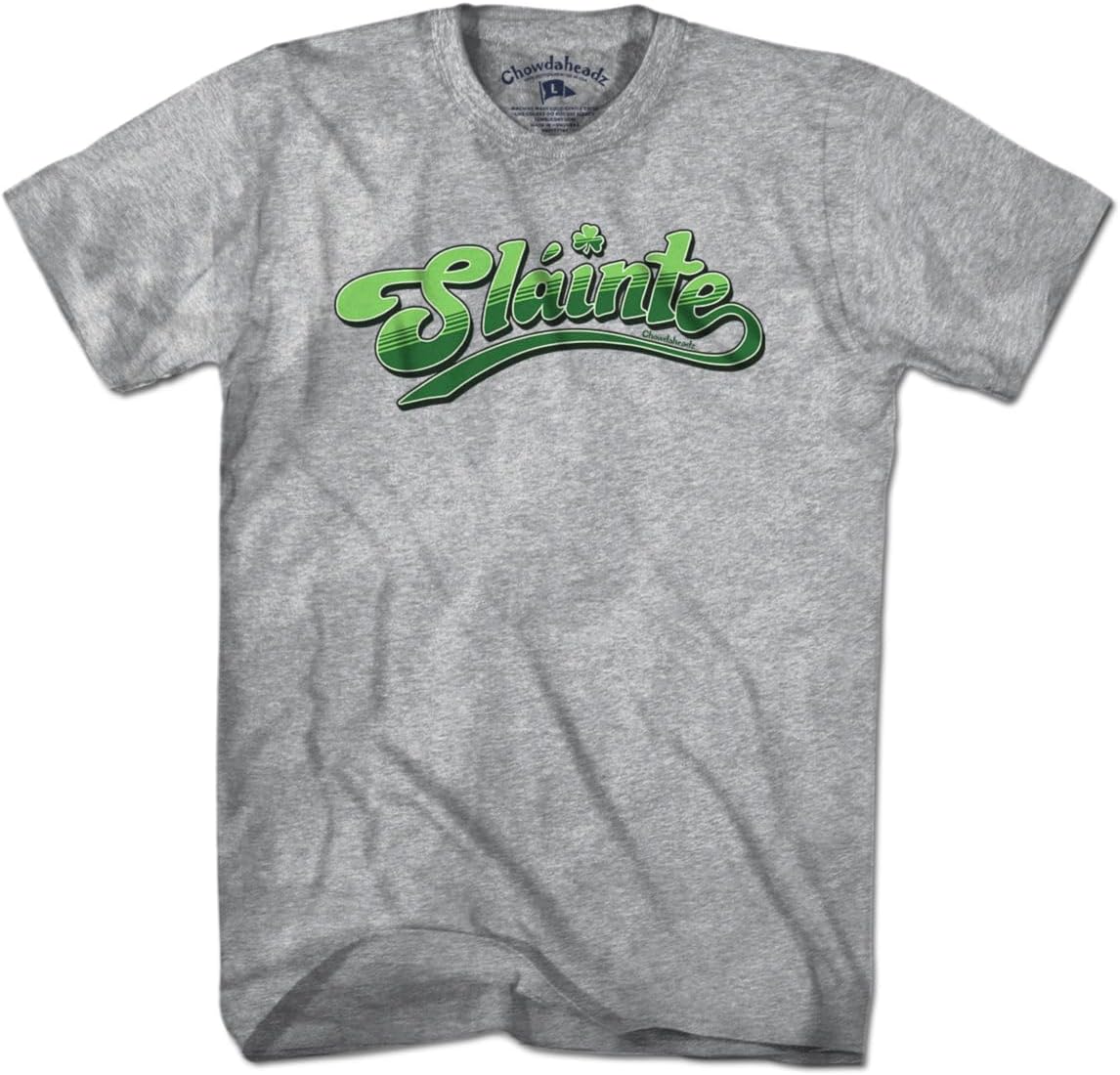 Chowdaheadz Slainte T-Shirt - Unisex Vintage Tee Soft Cotton Blend