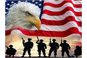 Maripabon Eagle Diamond Painting Kits for Adults, 5D DIY Full Coverage Patriotism...