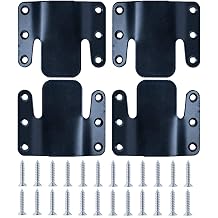 LazyMe Universal Sectional Sofa Interlocking Sofa Connector Bracket with Hardware- 2 Sets, 4 Piece