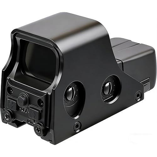 551 Holographic Bright Green & Red Dot Sight Metal Frame Shockproof Weatherproof 10 Brightness Levels