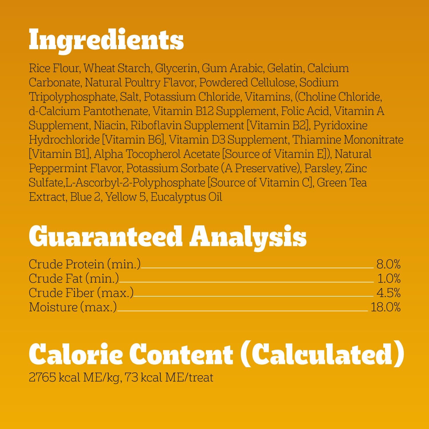 Pedigree Dentastix Dog Dental Treats, Large Breed Dog Treats, Fresh Flavor, (4) 15ct Bags (60 Treats Total)