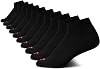 Avia Womens Quarter Socks - 10/14 Pack Soft Cushioned Moisture Wicking Quarter Cut Athletic Ankle Socks for Women (4-9)