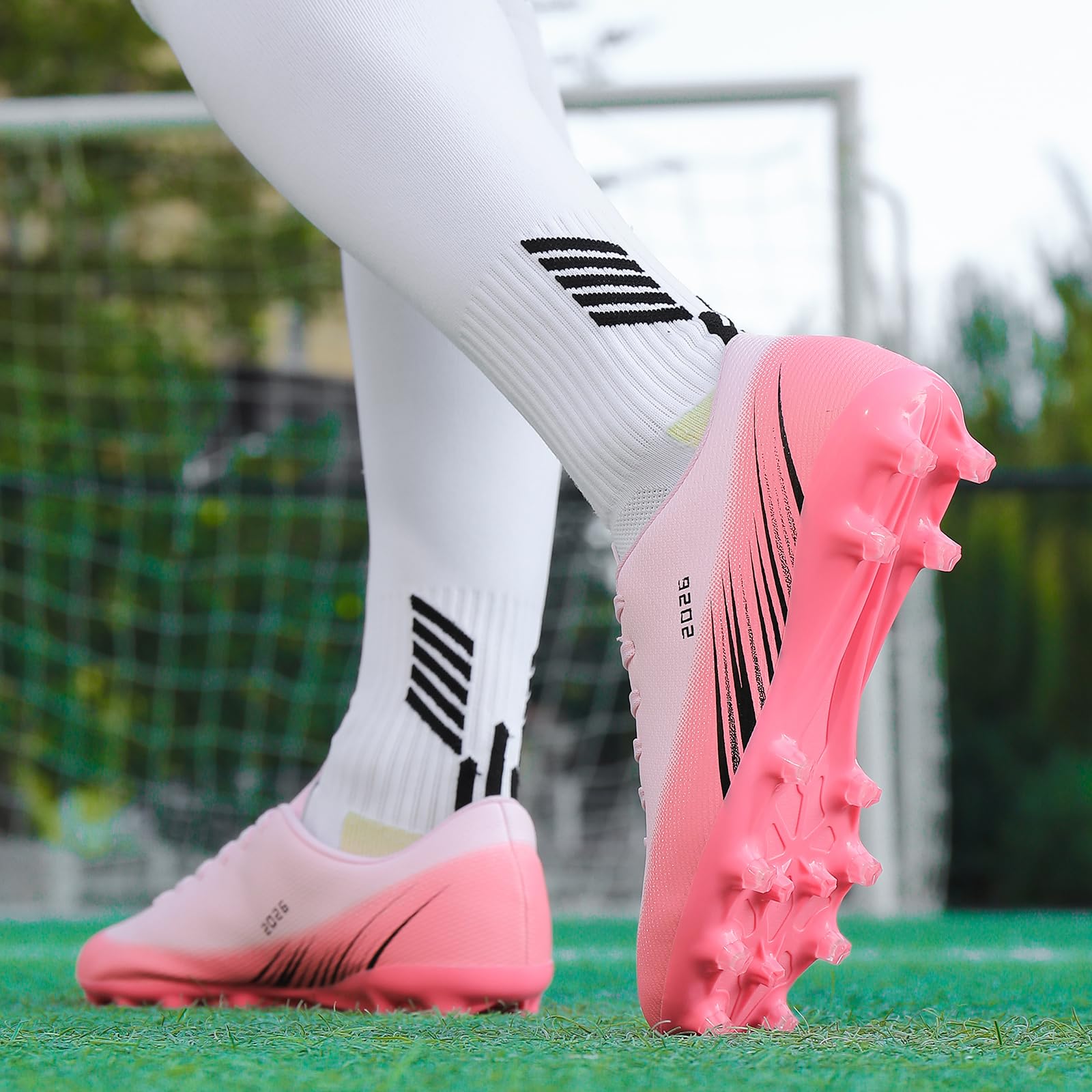 KUUK Fussballschuhe Kunstrasen Herren Hallenschuhe Fussball Turf Fußballschuhe Für Jungen Indoor AG FG TF Trainingsschuhe Outdoor