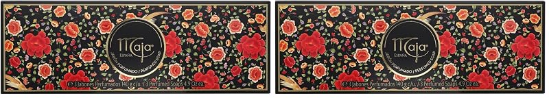 Maja Sabonetes Clássicos com fragrância floral, 3 unidades de 140 g, Pacote com 2