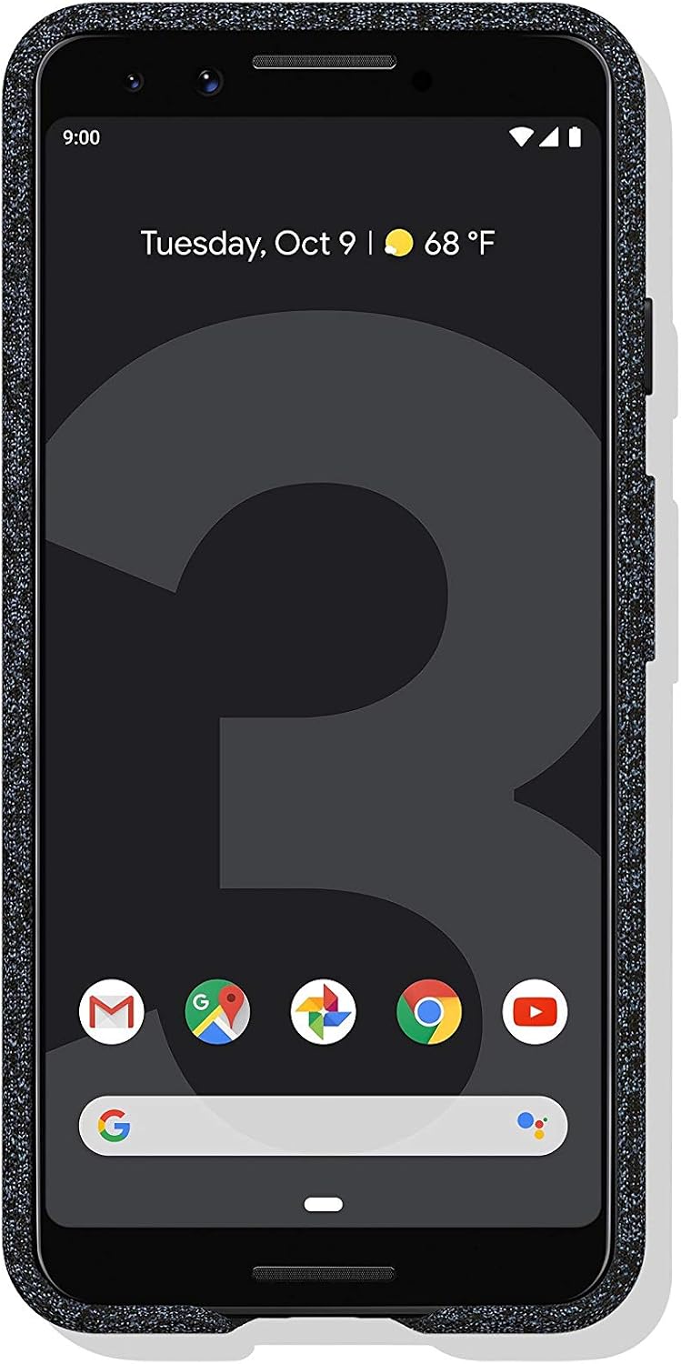 Google Fabric Case Cell Phone Case for Pixel 3XL - Indigo Fabric