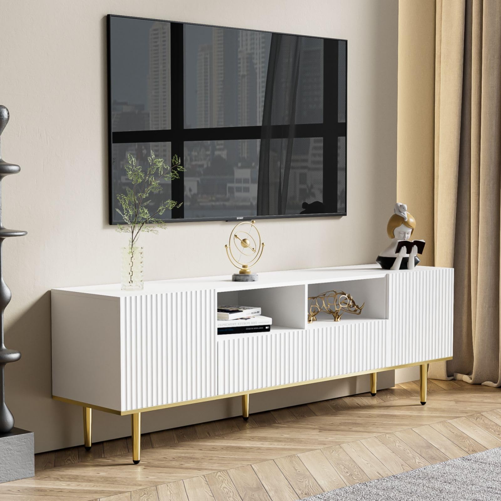 TV-meubel Piastra – 188cm – zwart € 599,- ⋆ Pronto Wonen ⋆ Löwik Meubelen
