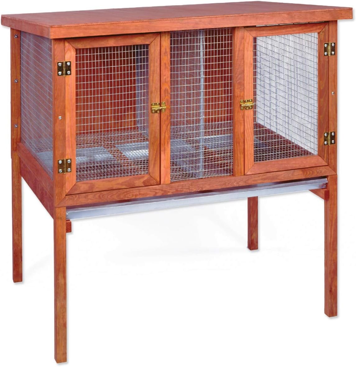 HD Bunny and Rabbit Double Hutch