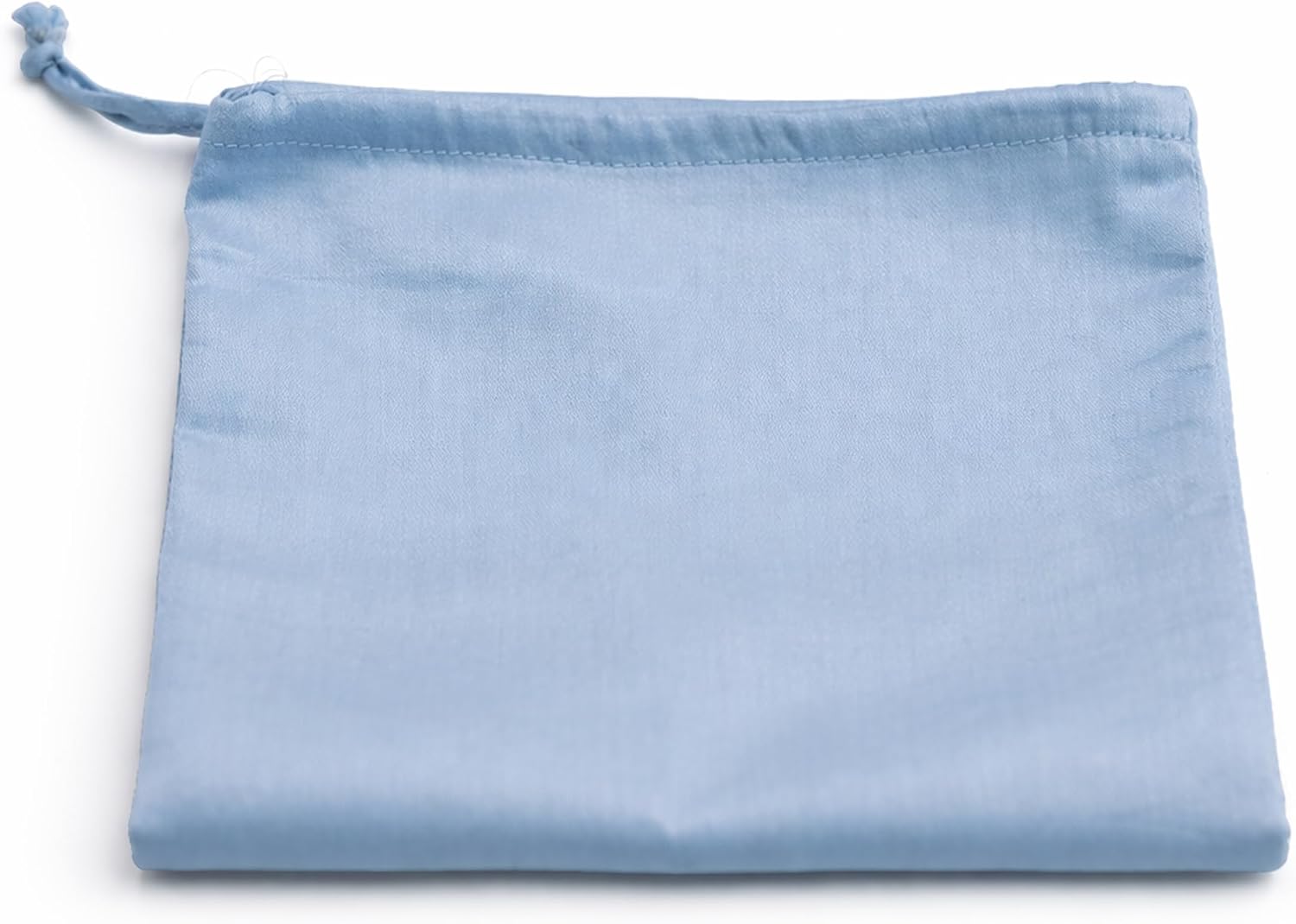 ORGANIC TEXTILES 350 Thread Count GOT's Certified Organic Cotton Pillowcases, Non-Toxic - (Standard, Blue) - Set of 2