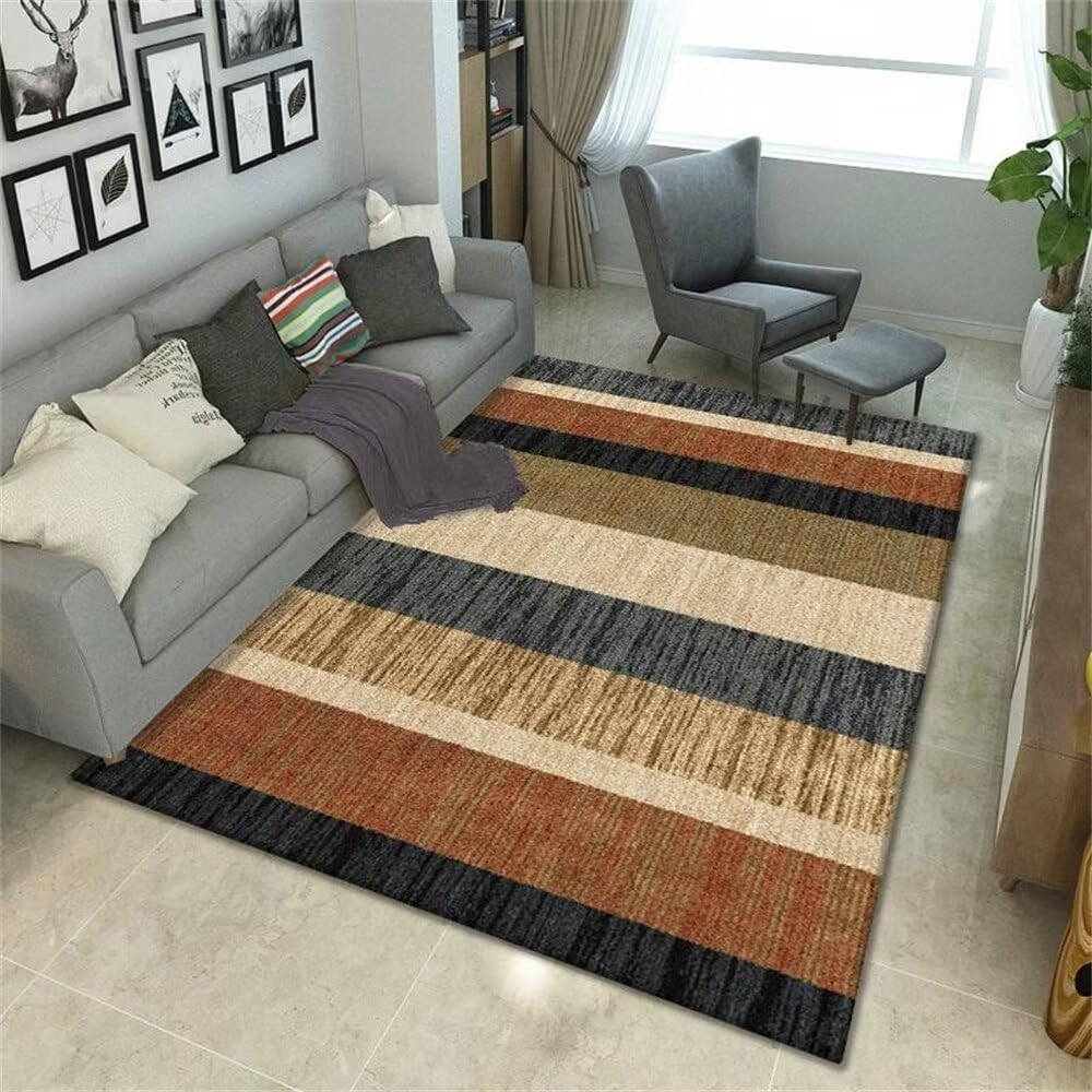 Tapis acoustique lavable 160x230cm mince pour un salon silencieux