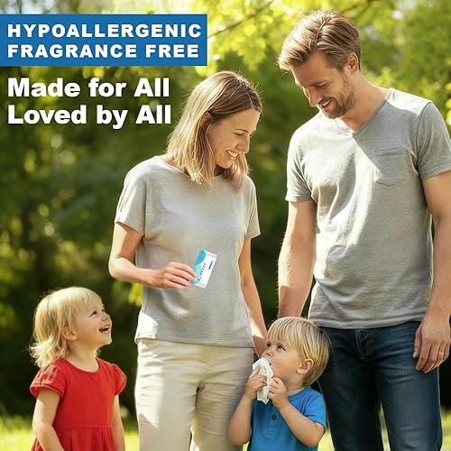 Miniatura 8 de COZZY Toallitas desechables de viaje, hipoalergénicas y sin perfume con 99.6% de agua, sin alcohol, a base de plantas, esenciales de viaje para