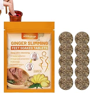 5 Pcs gengibre para banho pés | Banho Gengibre para Emagrecimento Corporal | Banho Pés a Circulação Interna para Queimar Gorduras e Ajudar a Ter um Corpo Saudável Generic
