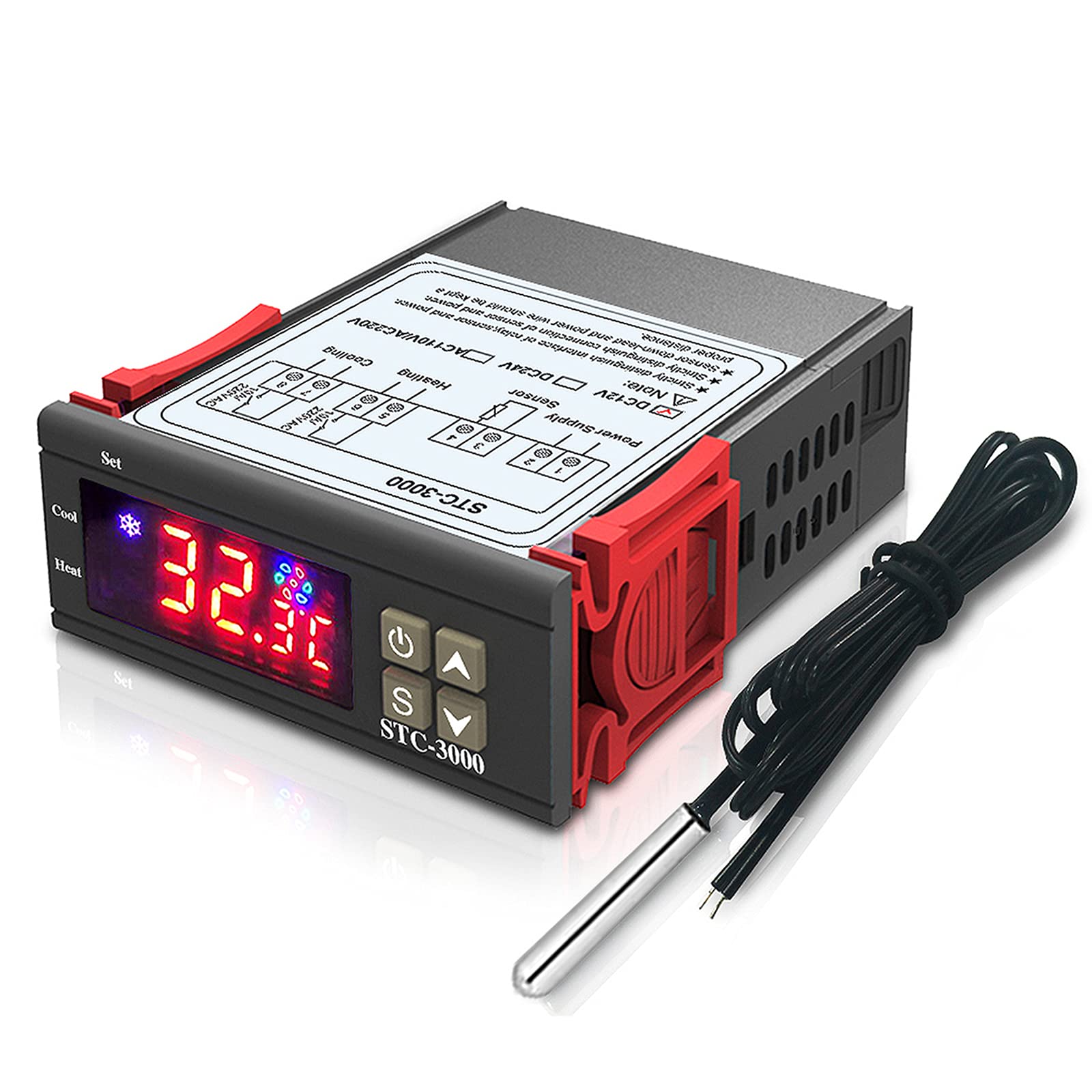 Amazon.co.jp: 【2023令和5年最新改良】MdskGang STC-3000 LEDデジタル