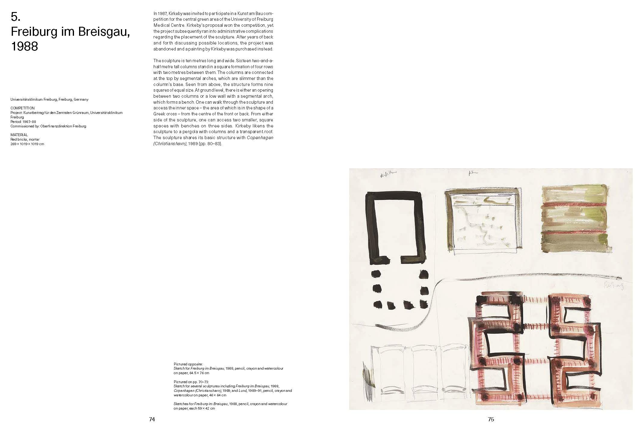 Per Kirkeby: The Complete Bricks Vol. 2: The Unrealized Projects