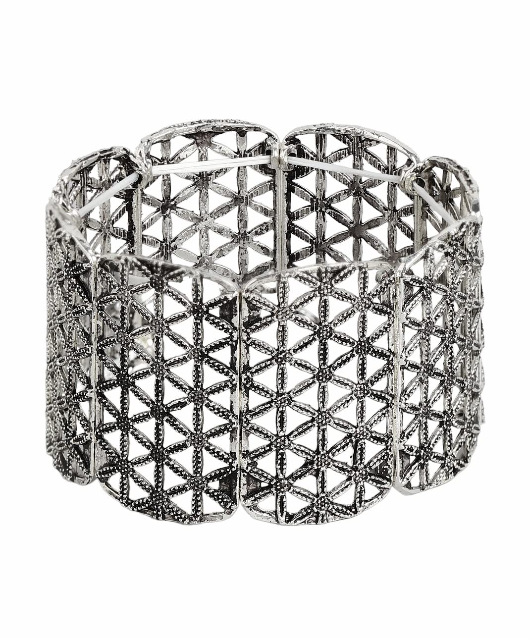 Kord Store Oxidised Plated Free Size Bracelet For Girls and Women (B09TB9GVH3) Amazon Price History, Amazon Price Tracker
