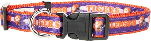 Miniatura 110 de Collar para mascotas NCAA - Resistente, fuerte, duradero y ajustable, collar de perro NCAA -, Bulldogs de Mississippi State, L, Team