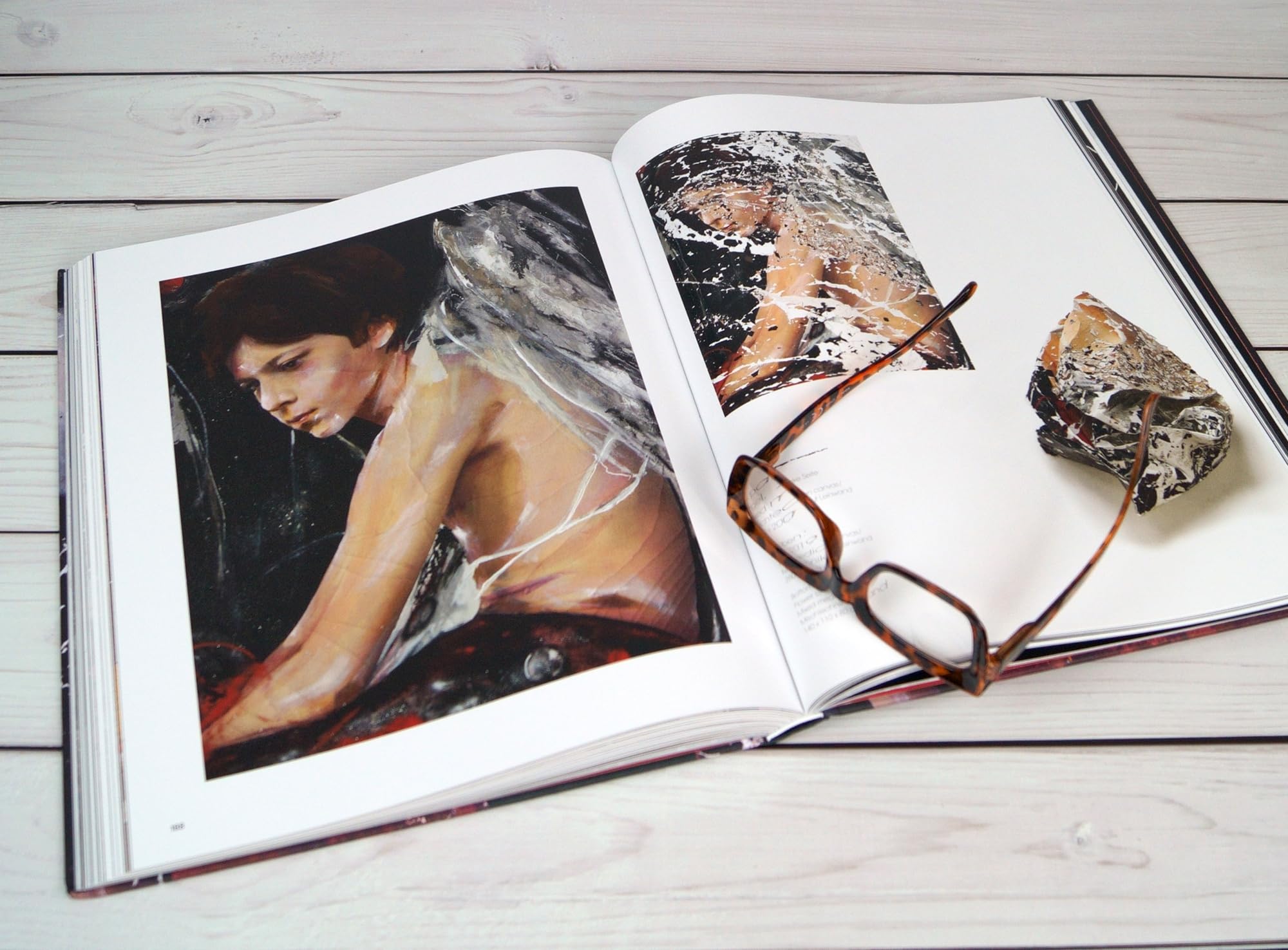 Lita Cabellut Unfolding Density /anglais