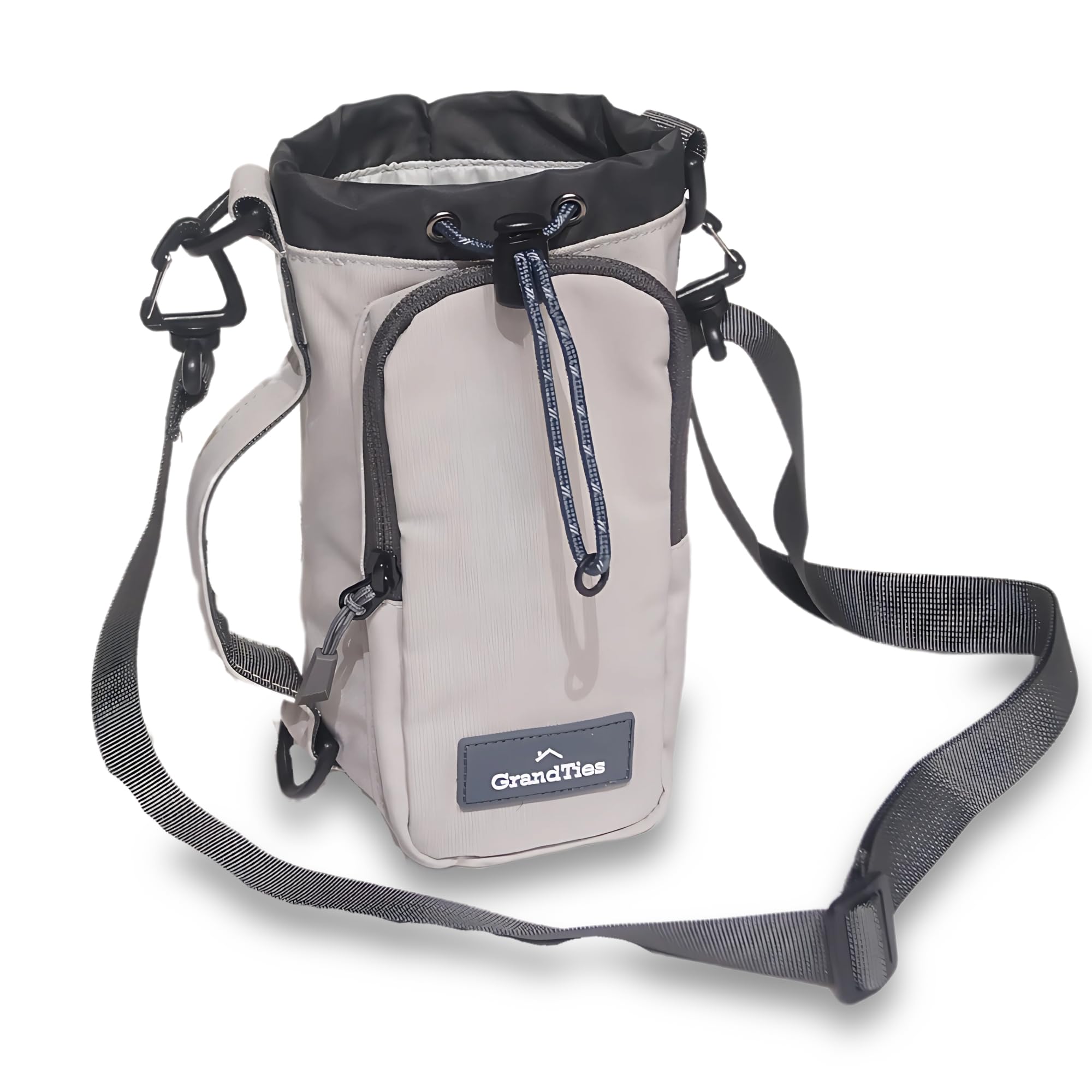 GrandTies Water Bottle Carrier with Strap (Moonlight)