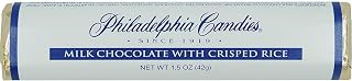 Philadelphia Candies Milk Chocolate with Crisped Rice Bar 1.4 Ounce, Set of 30 (Fundraising/Individual Retail Sale)