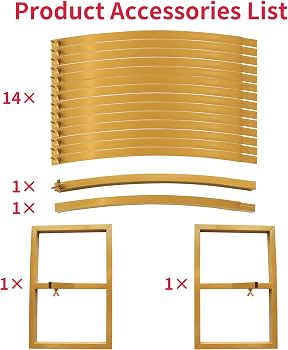 Fiita Toile De Fond Ronde 1.8m/2m/2.2m Pour Arche De Mariage - Cadre Métal Doré Robuste Pour Cérémonie Et Fêtes