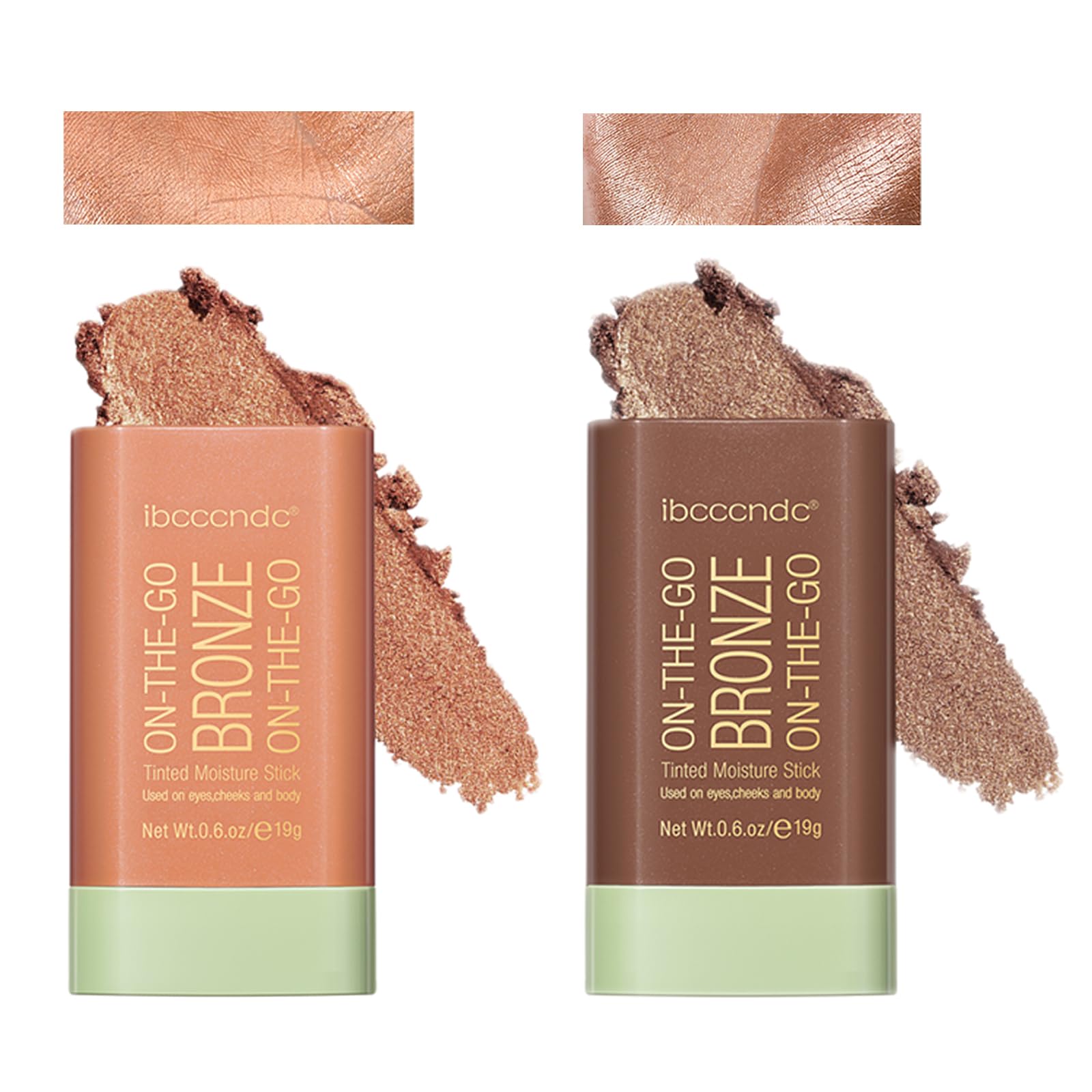 SeleneTenderaes Bronzer Stick, Facial Contouring Stick,Cream Contour Stick, Facial Contouring Stick,Highlight Contour Makeup Long Lasting, Face