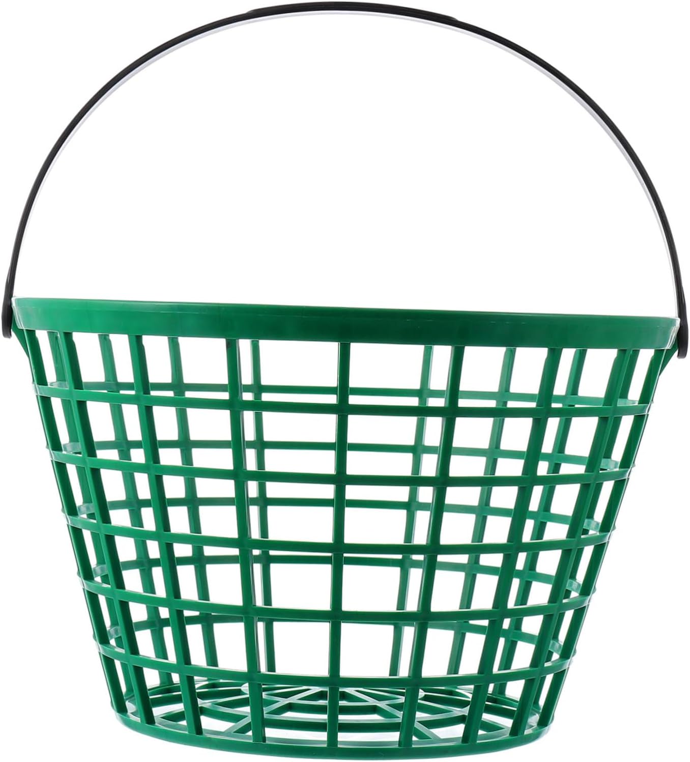 Milisten 1pc Golf Basket Balls Container Range Basket Kid Play Bucket Basket for Metal Basket Outdoor Balls Carrying Buckets Ball Storage Basket Small Tools Nylon Child Toy, 33X33X21CM, Green