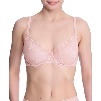 Natori Love Lace Underwire Bra pink pearl/warm white