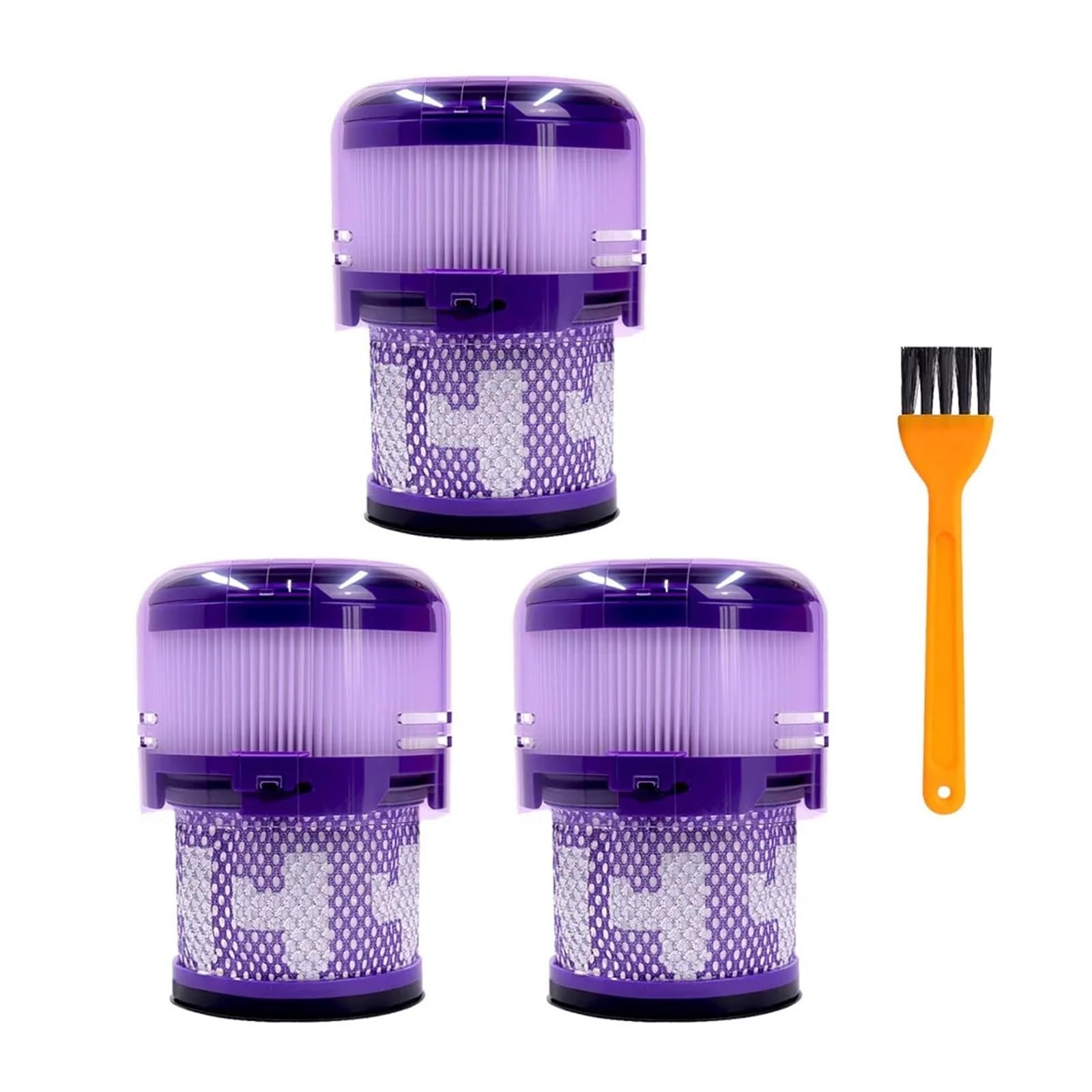 Accesorio De Filtro, Compatible Con Dyson, SV19 Omni-glide Aspiradora Número De Pieza 965241-01 Filtro De Repuesto for Barredora Pieza De Limpieza for El Hogar(3pcs)
