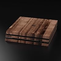 Vista 5 de Vinilo adhesivo de madera teñida con 2 pegatinas de barra de luz para Playstation 4 Pro
