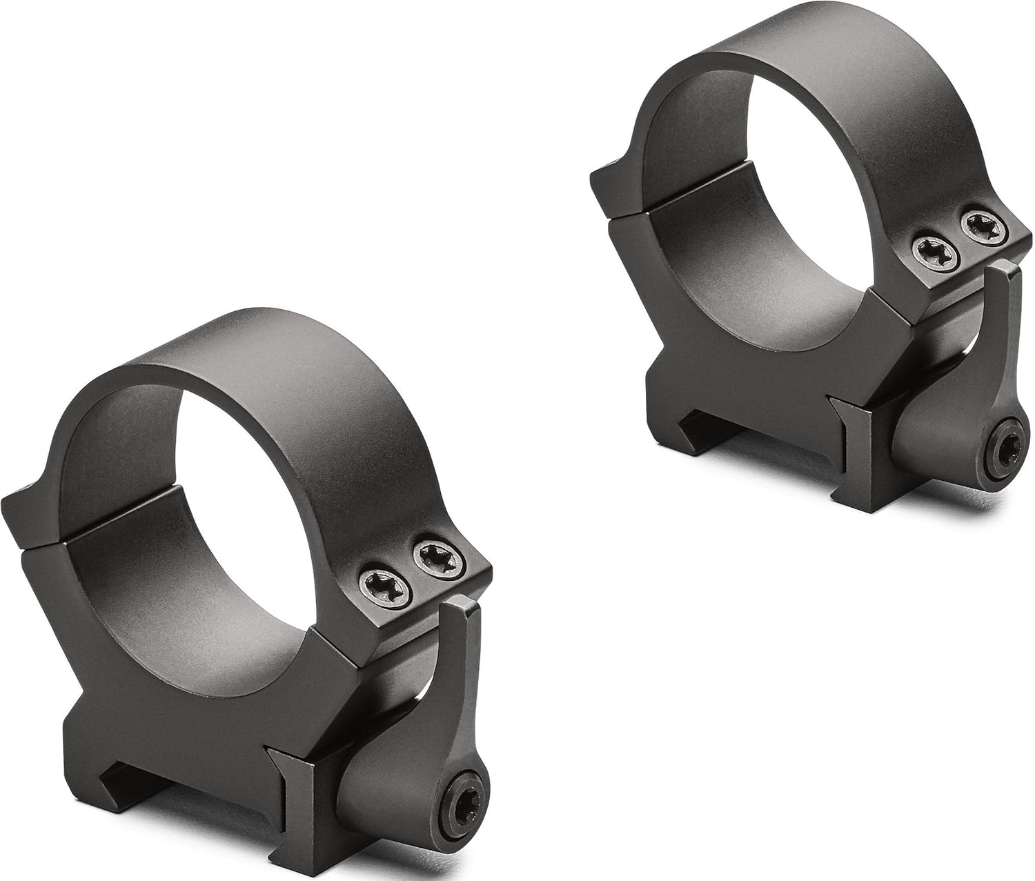 Leupold QRW2 Quick Release Weaver 30mm Scope Rings Matte Black Low