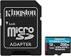 Kingston Kingston 256GB microSDXC Canvas Go Plus Gen4 200MBs A2 U3 V30 with Adapter SDCG4256GB