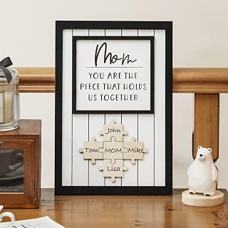 WODOHOLO Mom Puzzle Frame