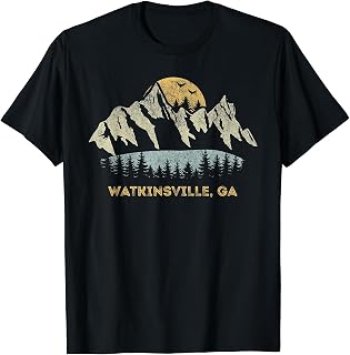 Watkinsville Georgia Mountain Sunset Sunrise GA T-Shirt