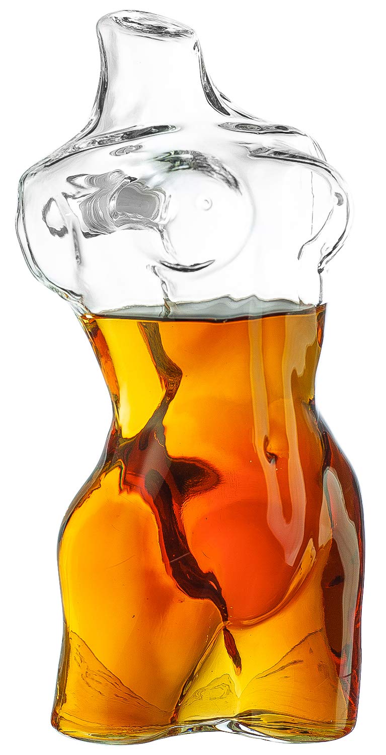 Amazon.com | The Wine Savant Lady Body Sculpture Whiskey & Wine