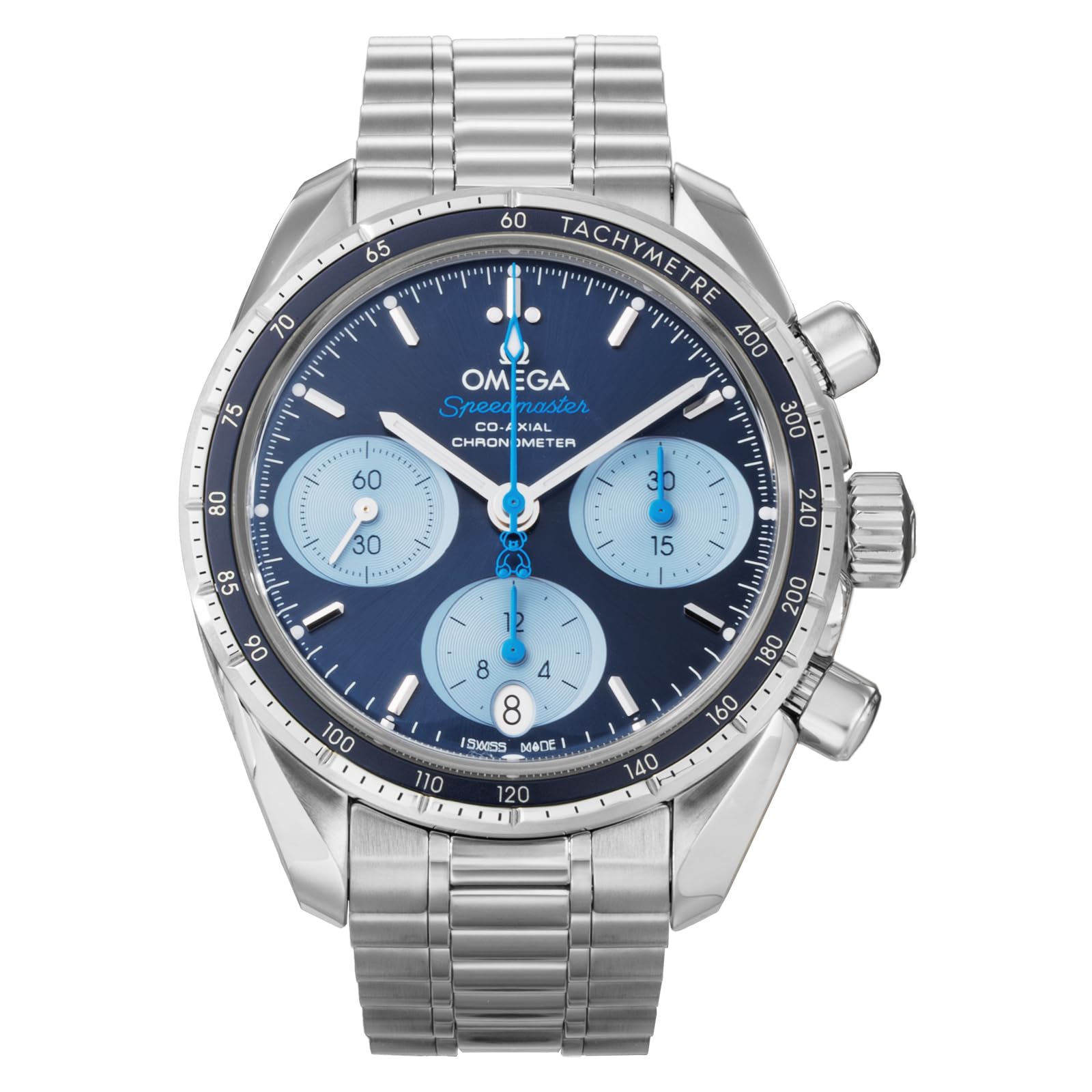 OMEGA Speedmaster 自動巻き 文字盤ブルー　要オーバーホール スピードマスター（オメガ）のオーバーホール・修理サービス