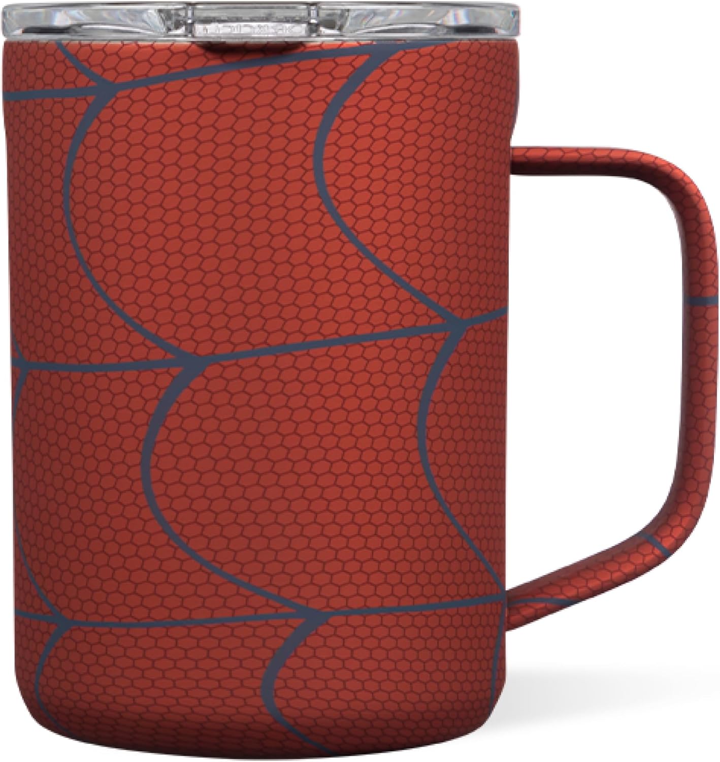 Corkcicle Classic Coffee Mug - Triple Insulated Stainless Steel for Travel - Shatter-Proof Lid - Keeps Drink Hot Over 3 Hours - Holiday Mug Gift - Great for Gifting Warmth - 16 oz - Spider-Man