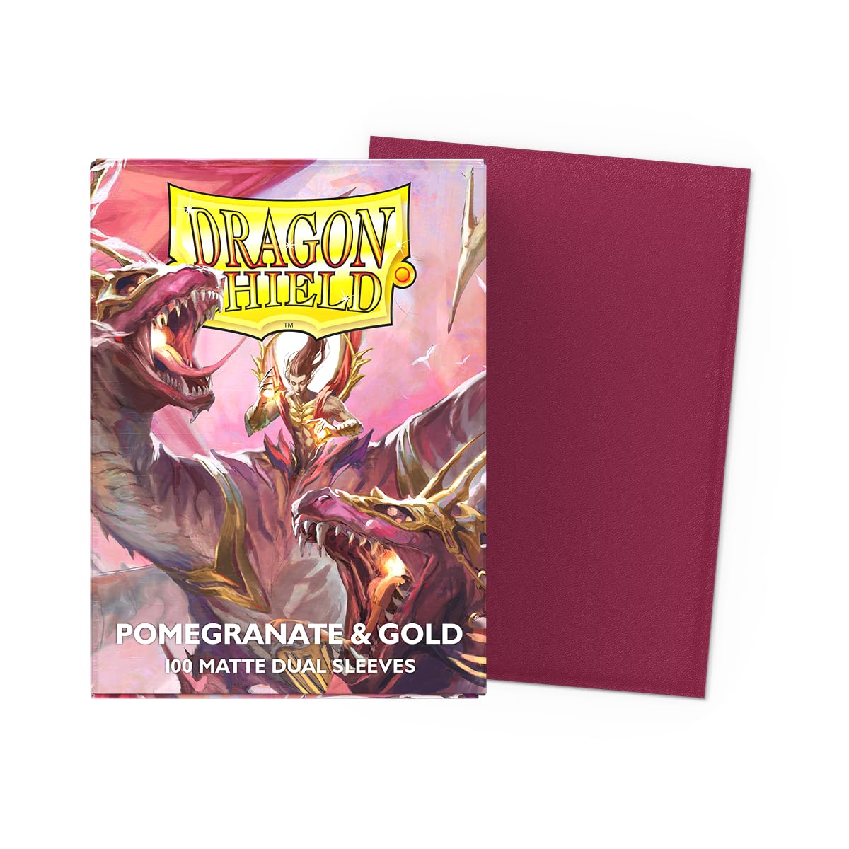 ドラゴンシールド　デュアルマット　レッドゴールド Amazon.com: Dragon Shield | Matte Dual Standard Size Card