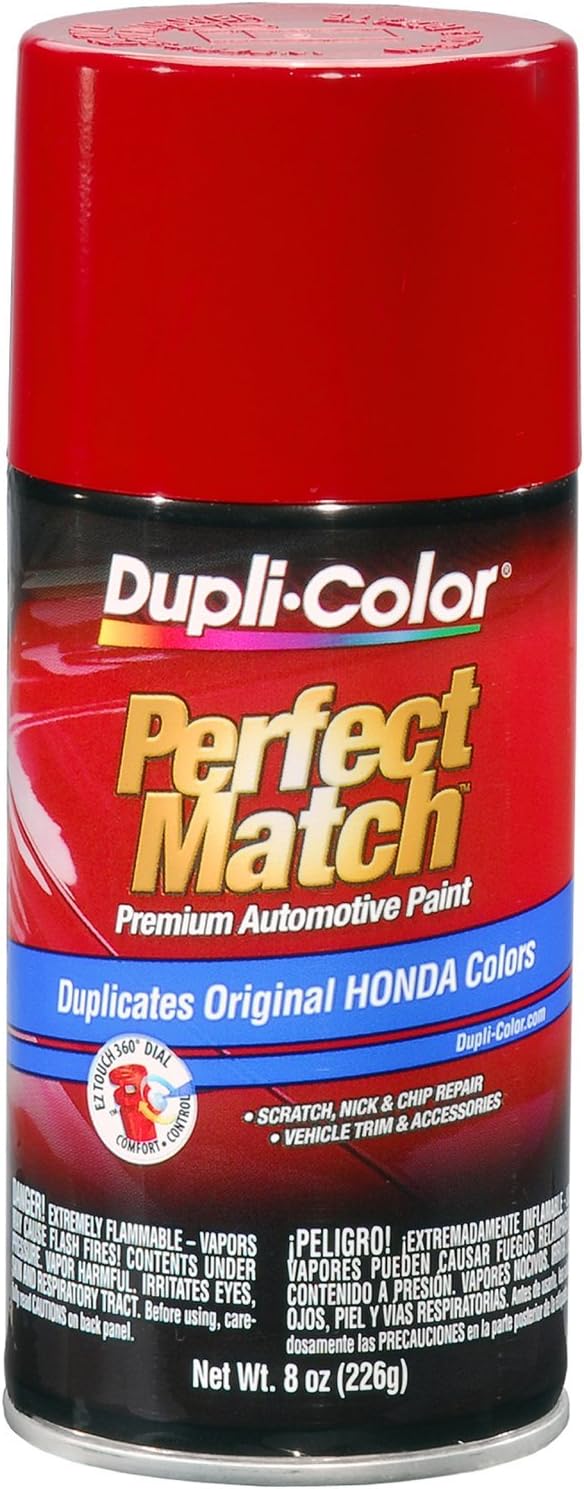 Dupli-Color (EBHA09557-6 PK) Milano Red Honda Perfect Match Automotive Paint - 8 oz. Aerosol, (Case of 6)