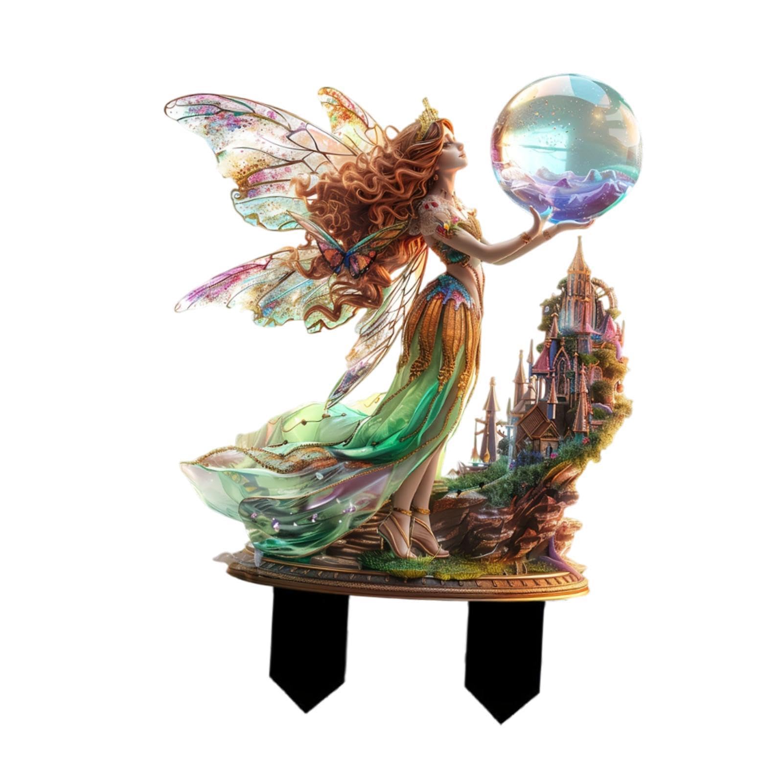 Garden Stake Acrylic Atmosphere Props Decor for Outdoor Potted Plant Pathway|Statues & Lawn Ornaments-image-46