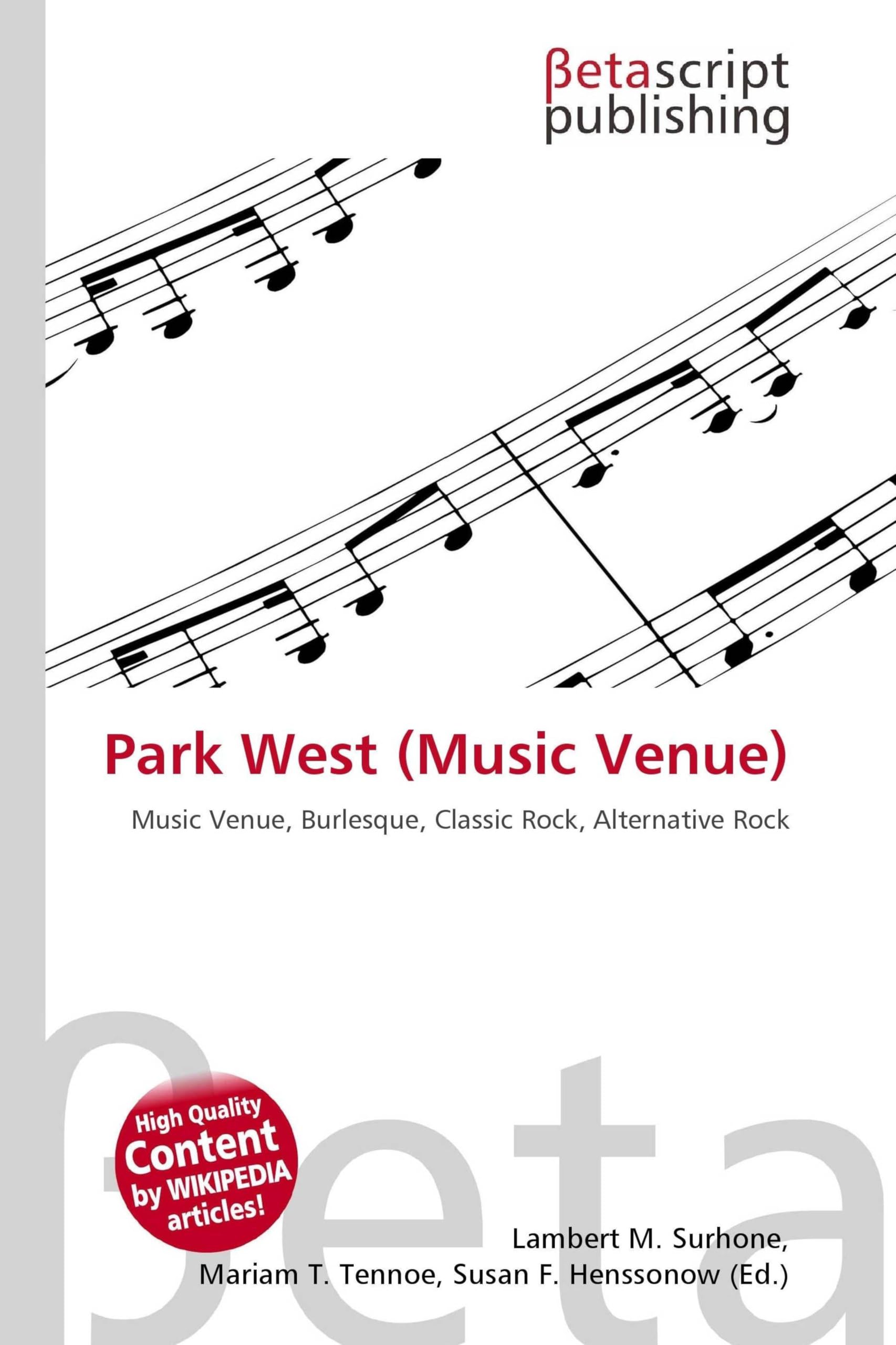 Park West (Music Venue): Music Venue, Burlesque, Classic Rock, Alternative Rock
