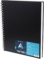 Vista 3 de Art Alternatives Cuaderno de bocetos encuadernado en espiral, 8.5 x 11 pulgadas
