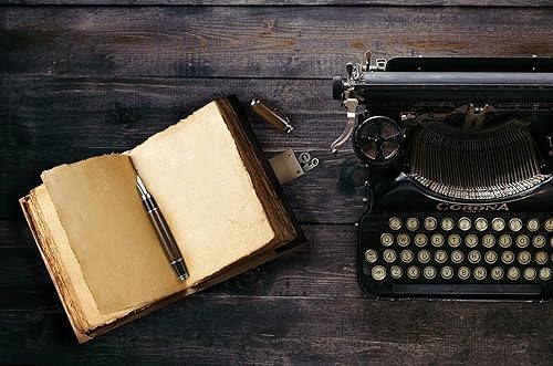 Miniatura 34 de cuero Diario de cuero vintage con relieve de lapiz azul de 3 lunas para hombres y mujeres, 140 páginas, papel vintage antiguo hecho a mano, diario