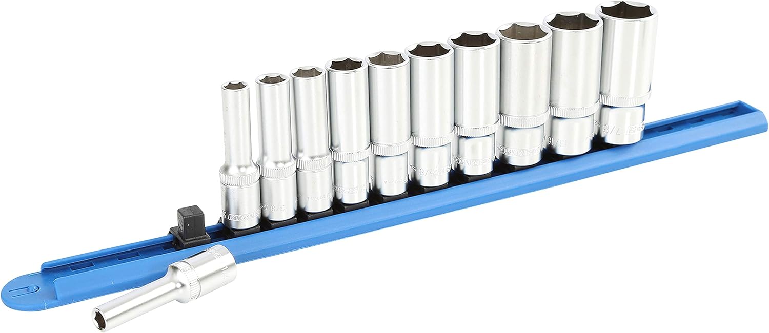 OEMTOOLS 22957 SAE Deep Socket Set, 11-Piece