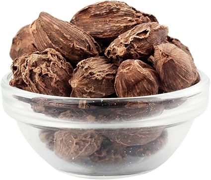 Amazon Wholeブラックカルダモン Badi Elaichi 50 G God Grace 調味料 スパイスラック