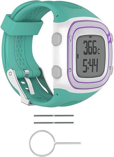 Miniatura 5 de Banda de repuesto para Garmin Forerunner 10/15 para mujer/hombre - TenYun correa / bandas de pulsera de silicona para Garmin Forerunner 10 / Garmin