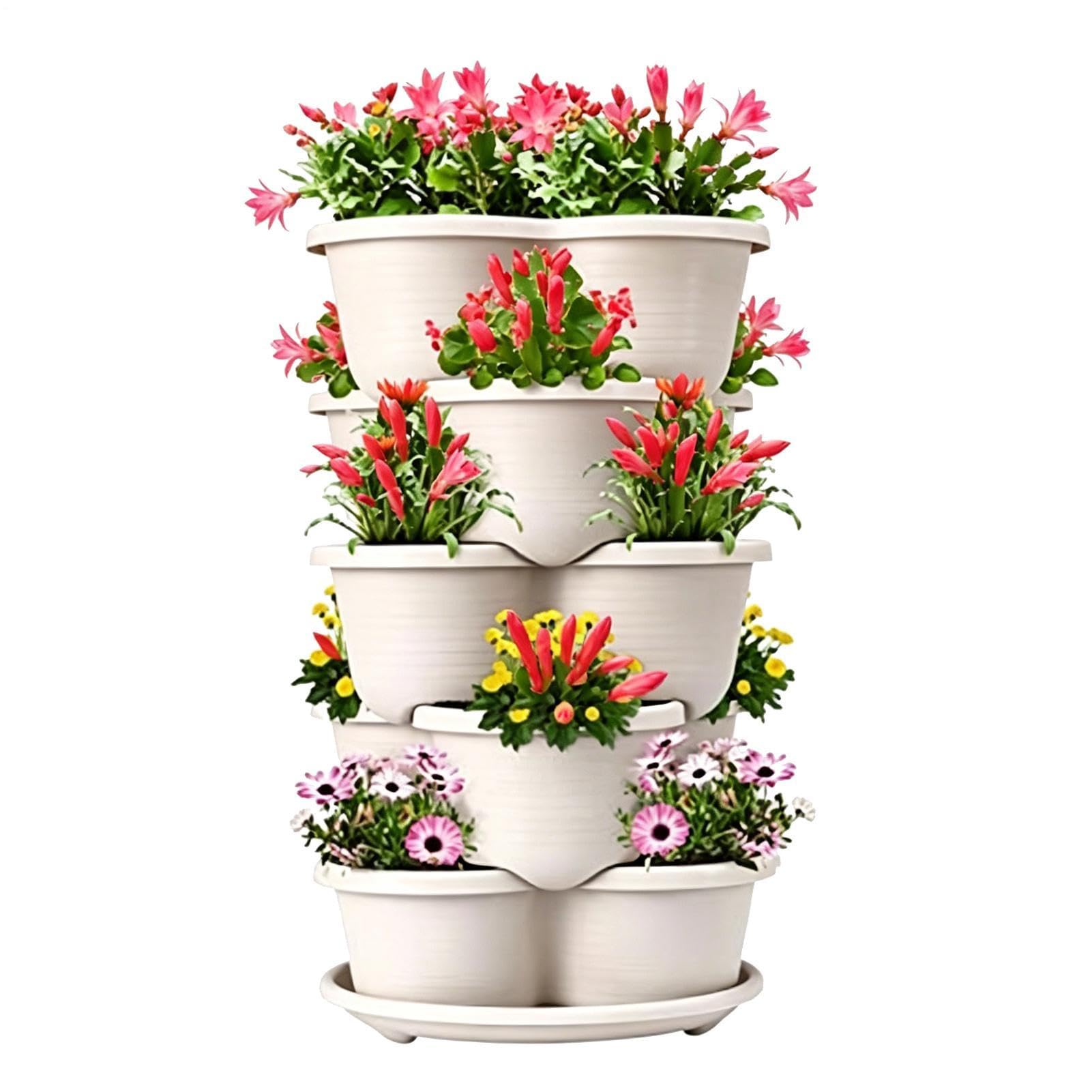 Pot de fleurs vertical intérieur et extérieur pour légumes de maison