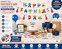 Festiko® Father's Day/Super Dad Happybirthday Theme Party Decoration Banner/Bunting,Father's Day/Super Dads Party Favors for Mens Birthday Decoration(Banner/Bunting with Ribbon) gallery image