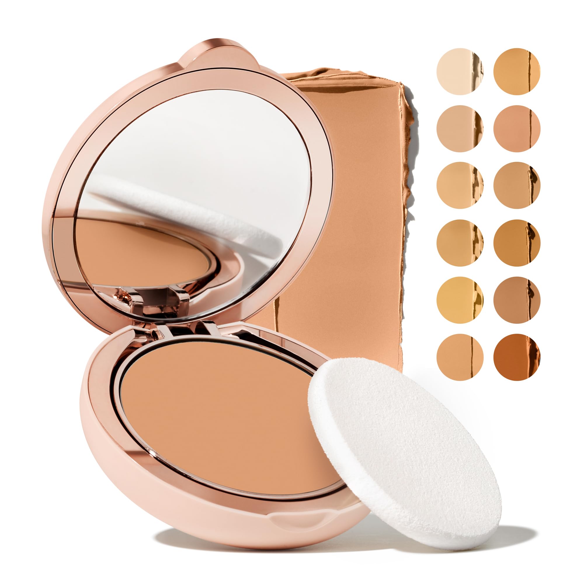Amazon.com: Ilumina CC Creamy Compact SPF 50+ Mineral Broad Spectrum ...